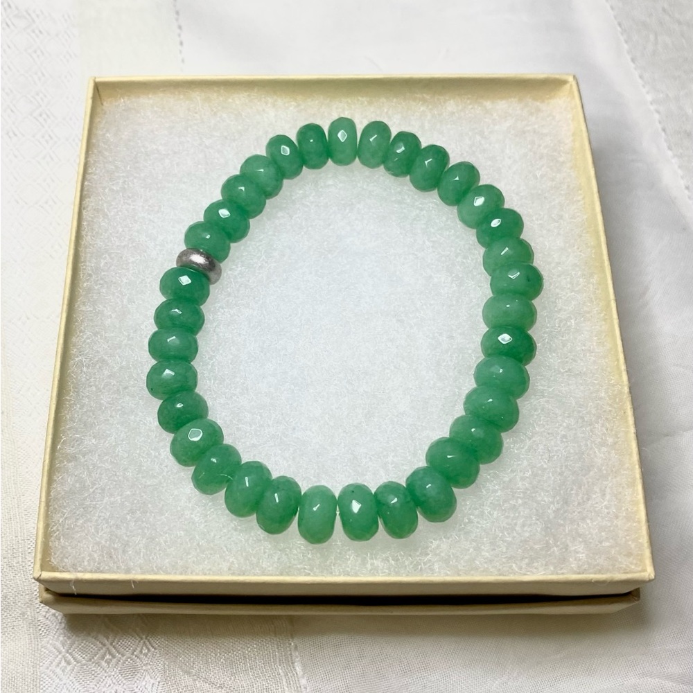 Jade & Silver Good Things Bracelet